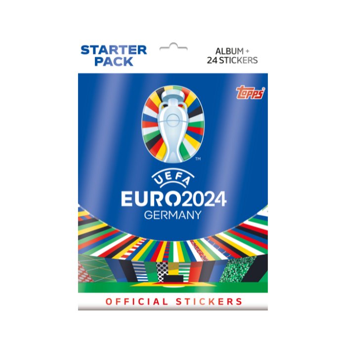 Topps: Match Attax Fodbold Klistermærker - EURO 2024 - Sticker Multipack