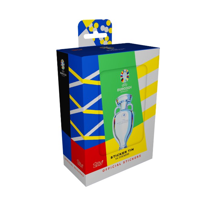Topps: Match Attax Fodbold Klistermærker - EURO 2024 - Sticker Tin