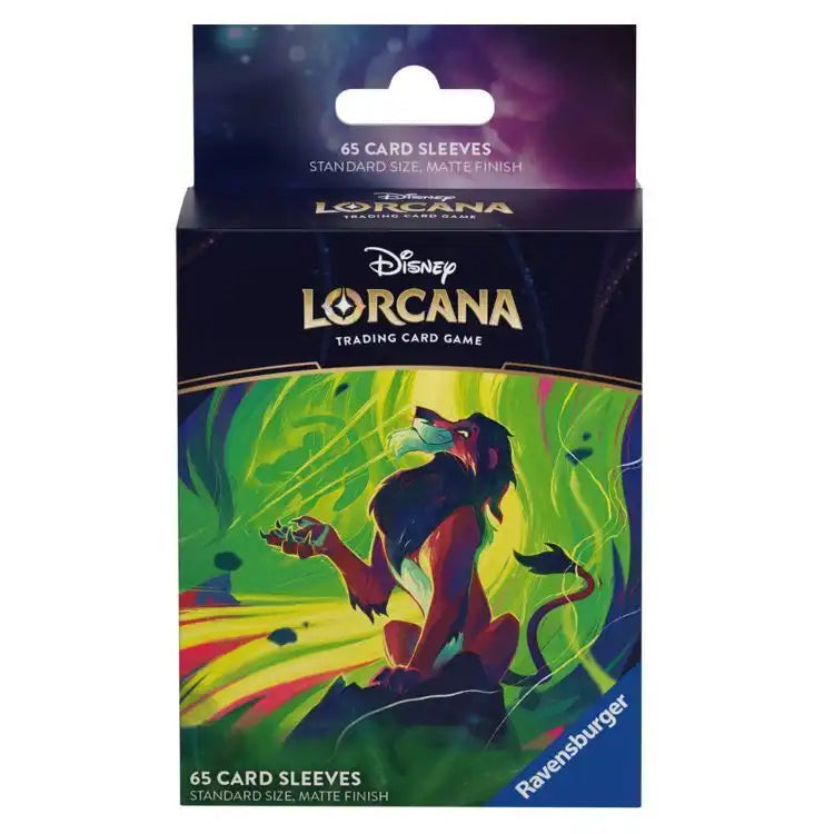 Disney Lorcana TCG: Card Sleeves - Scar (65 stk.)