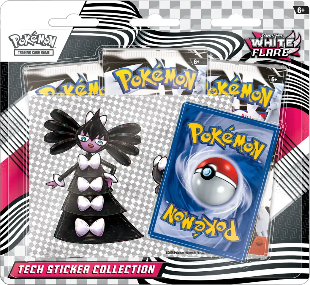 Pokémon TCG: Scarlet & Violet: White Flare - Tech Sticker Collection