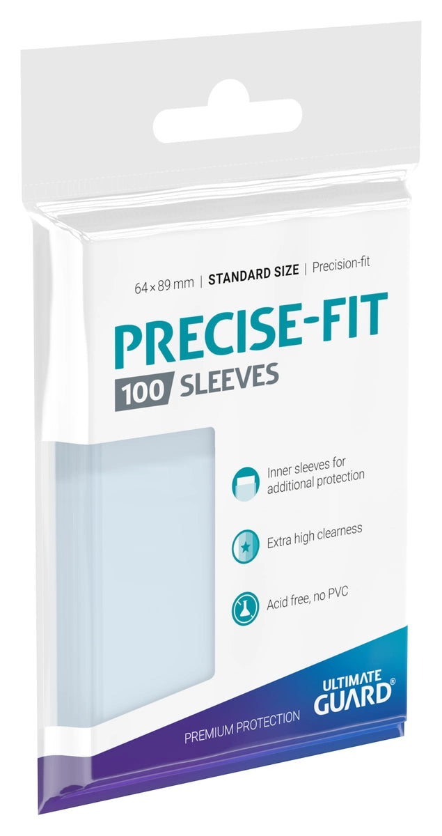 Ultimate Guard: Precise-Fit Side-Loading Sleeves (100 stk.) - Standard Size