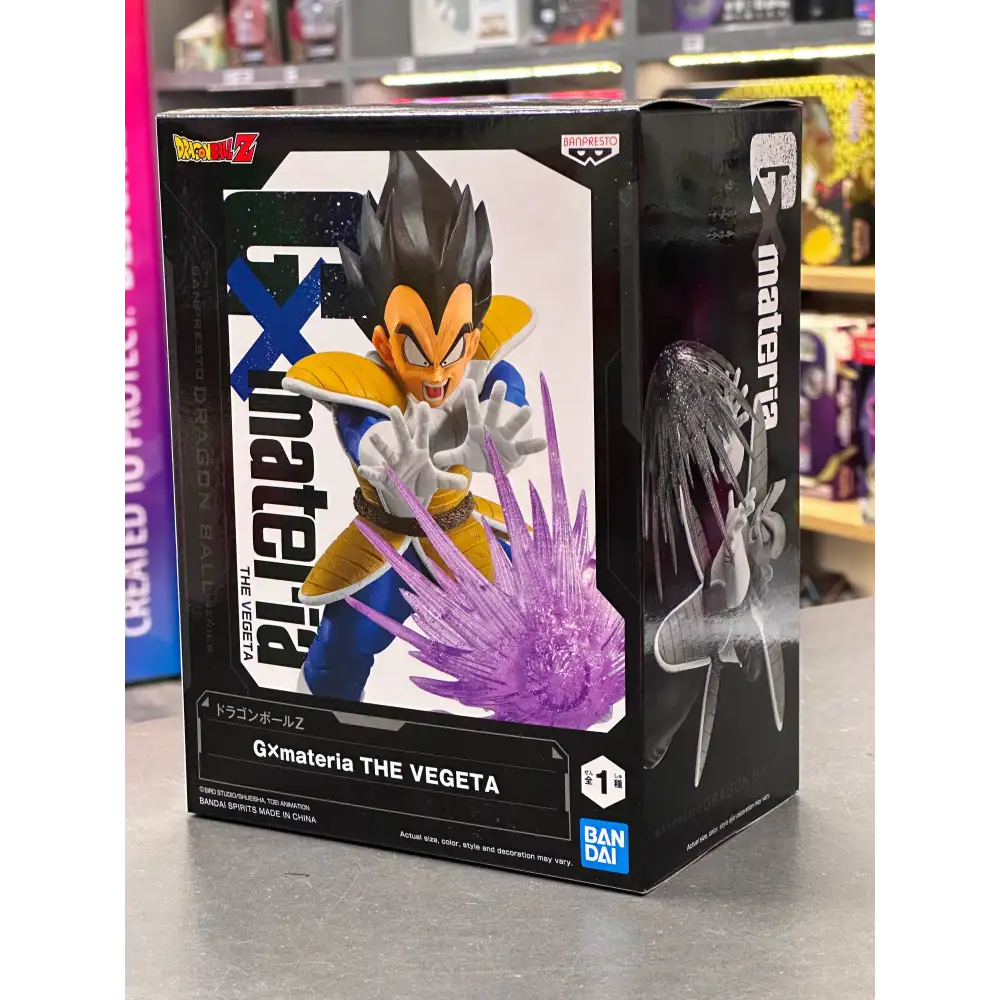 Banpresto: Dragon Ball - GxMateria Vegeta Action- og legetøjsfigurer Banpresto
