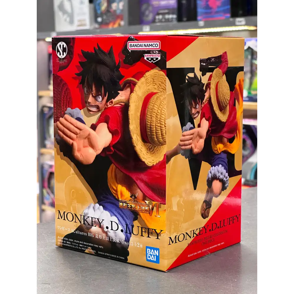 Banpresto SCultures: One Piece - Monkey D. Luffy Action- og legetøjsfigurer Banpresto