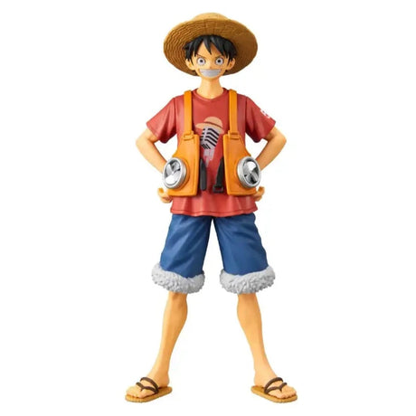 Banpresto: The Grandline Men - Vol. 1: Monkey D. Luffy (One Piece) Action- og legetøjsfigurer Banpresto