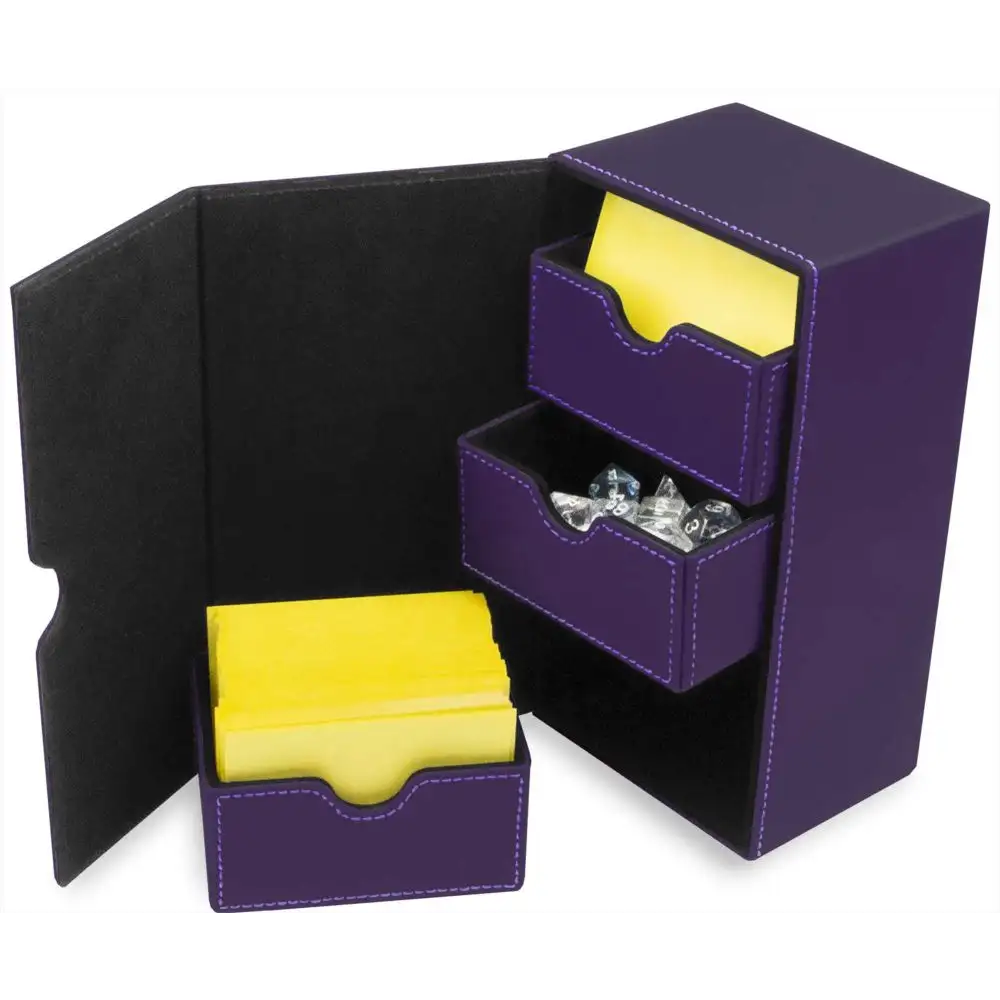 BCW: Deck Vault LX 200 Deck Box BCW Lilla