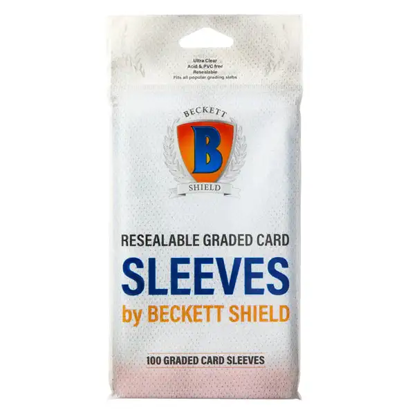 Beckett Shield: Resealable Graded Card Sleeves Sleeves Beckett Shield