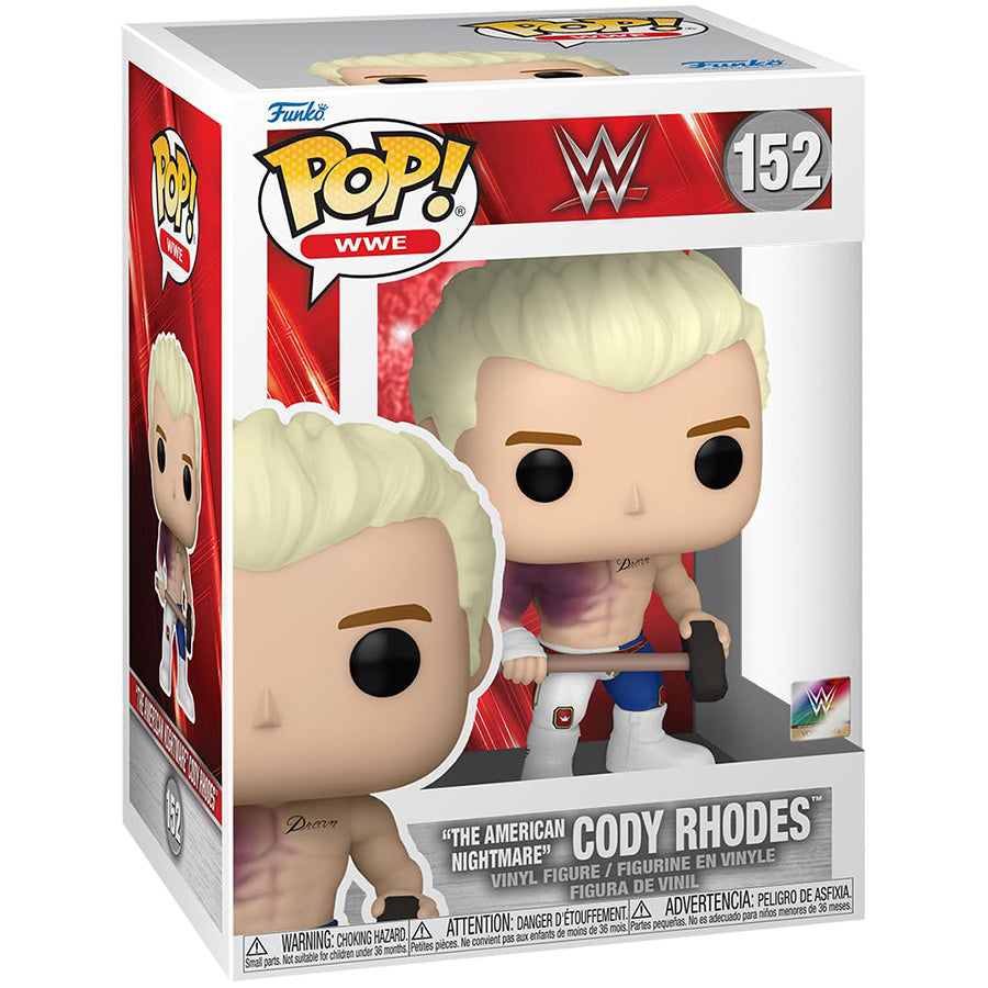 Funko POP! - WWE: "The American Nightmare" Cody Rhodes #152