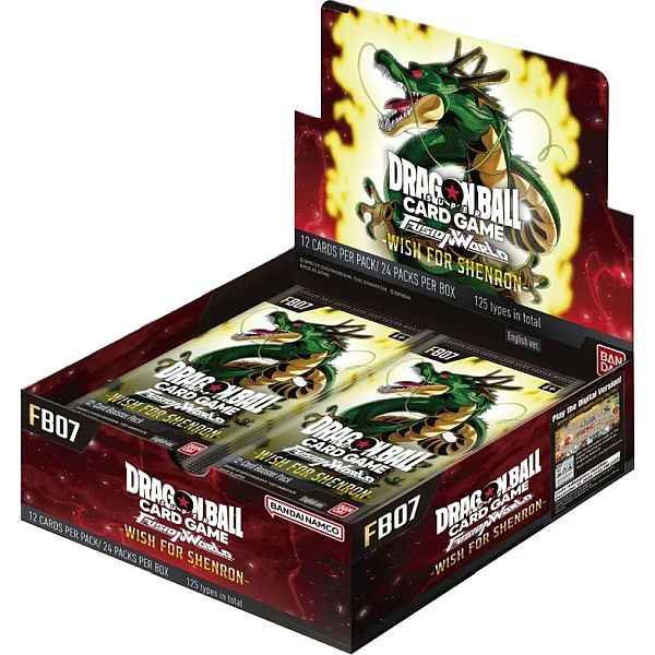 Dragon Ball Super TCG: Fusion World: Booster Box Display - Wish for Shenron (FB07)