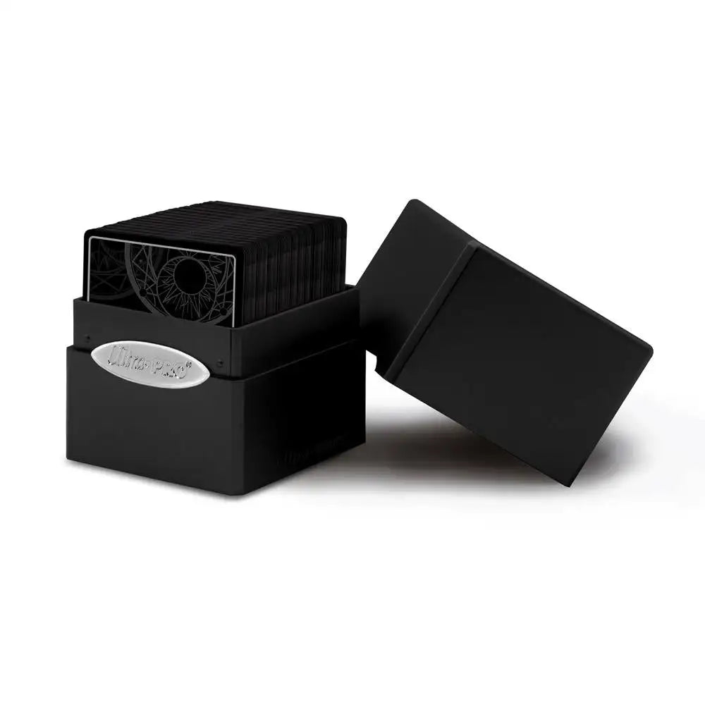 Deck Box Satin Cube (Jet Black) Deck Box Ultra Pro