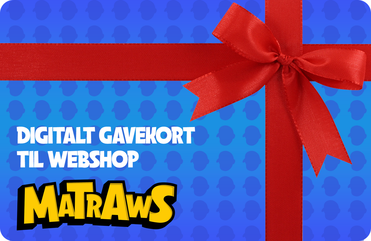 Matraws - Digitalt Gavekort til Webshop