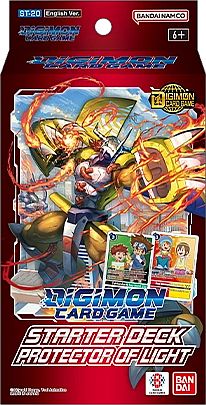 Digimon Card Game: ST20 - Protector Of Light - Starter Deck