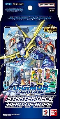 Digimon Card Game: ST21 - Hero Of Hope - Starter Deck