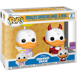 Funko POP! - Donald Duck: Donald's Shoulder Angel & Devil - 2 Pack (Wondrous Convention Exclusive)