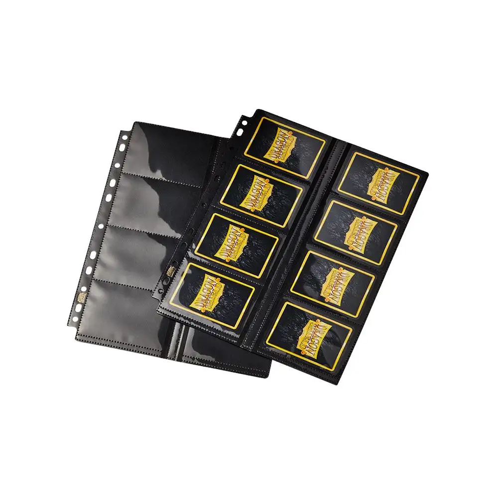 Dragon Shield 16-Pocket Pages - Centerloaded (50 stk.) Mappelommer Dragon Shield