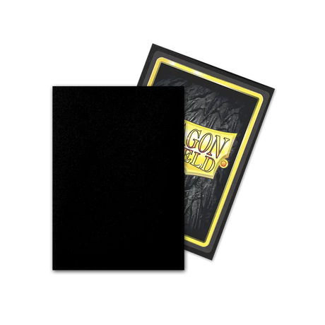 Dragon Shield: Black Matte Outer Sleeves (100 stk.)