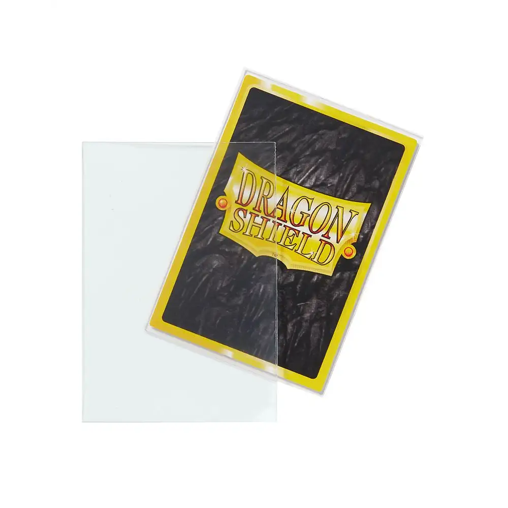 Dragon Shield: Clear Classic Japanese/Small Size Sleeves (60 stk.) Kartotekskortlommer Dragon Shield