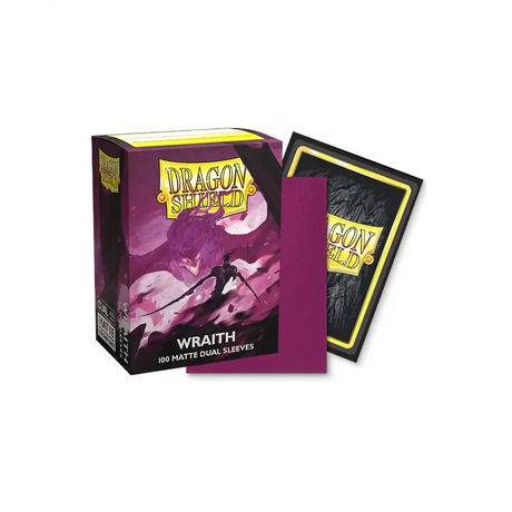 Dragon Shield: Dual Matte Sleeves (100 stk.) Kartotekskortlommer Dragon Shield Wraith