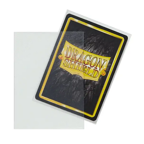 Dragon Shield: Matte Sleeves (100 stk.) Kartotekskortlommer Dragon Shield Clear
