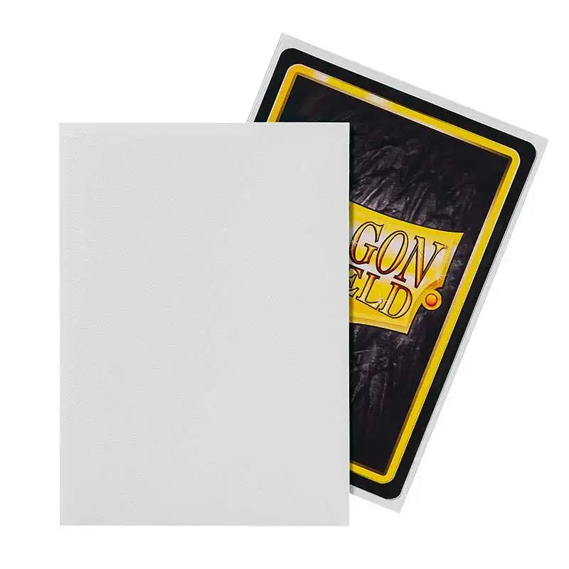 Dragon Shield Matte Sleeves (60 stk.) Card Sleeves Dragon Shield Hvid