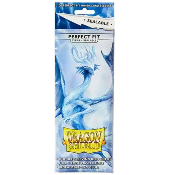 Dragon Shield Perfect Fit Sealable (100 stk.) Card Sleeves Dragon Shield
