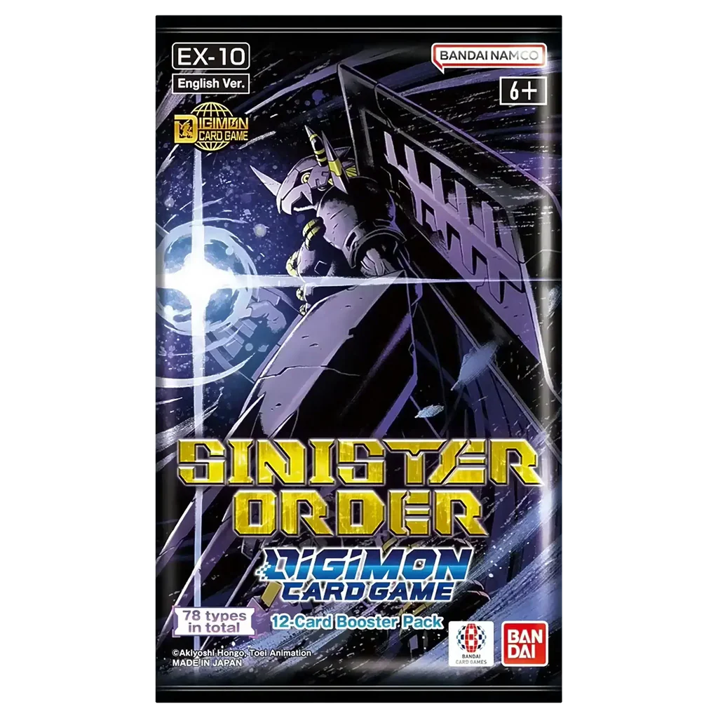 Digimon Card Game: EX10 - Sinister Order - Booster Pack