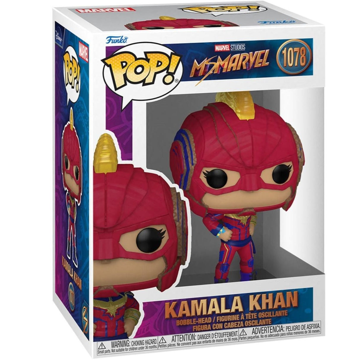 Funko POP! - Ms. Marvel: Kamala Khan #1078
