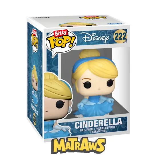 Funko Bitty Pop! - Disney Princesses: Cinderella 4-Pack Action- Og Legetøjsfigurer