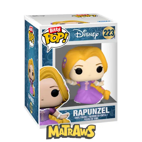 Funko Bitty Pop! - Disney Princesses: Rapunzel 4-Pack Action- Og Legetøjsfigurer