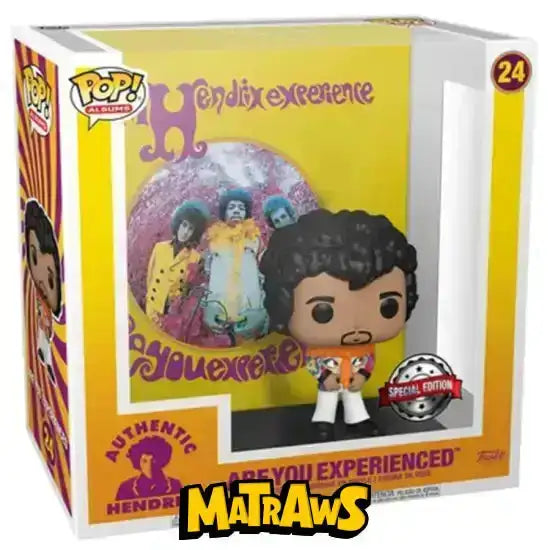 Funko POP! - Albums: Jimi Hendrix - Are You Experienced (Special Edition) #24 Action- og legetøjsfigurer Funko POP!