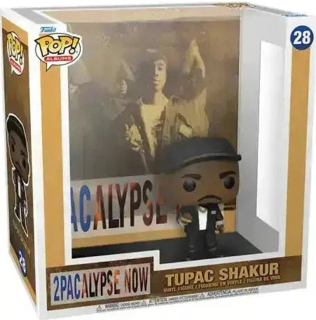 Funko POP! - Albums: Tupac Shakur - 2PACALYPSE NOW #28 Action- og legetøjsfigurer Funko POP! 
