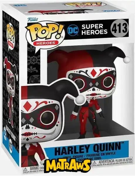 Funko POP! - DC Super Heroes: Harley Quinn #413 Action- og legetøjsfigurer Funko POP!