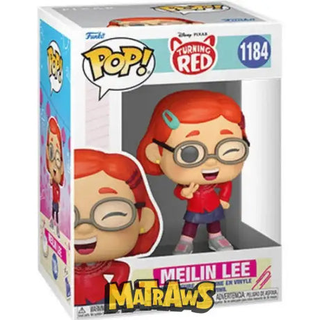 Funko Pop! - Disneys Turning Red: Meiling Lee #1184 Action- Og Legetøjsfigurer