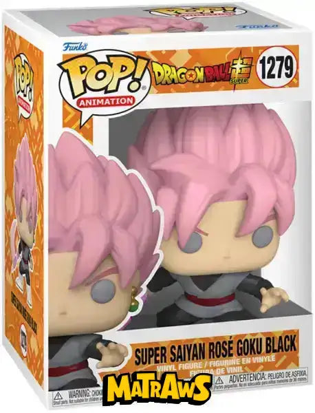 Funko POP! - Dragon Ball Super: Super Saiyan Rosé Goku Black #1279 Action- og legetøjsfigurer Funko POP!