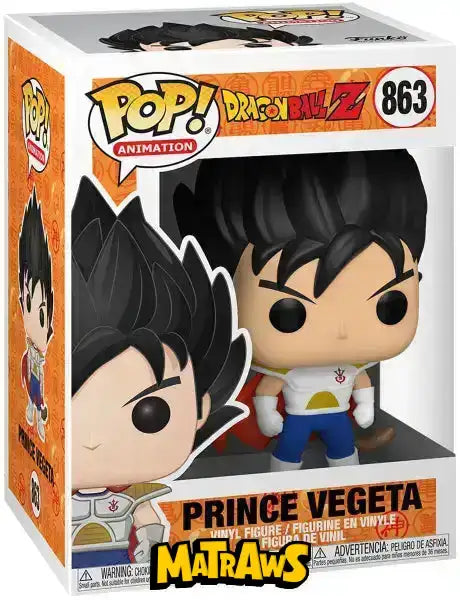 Funko POP! - Dragon Ball Z: Prince Vegeta #863 Action- og legetøjsfigurer Funko POP!