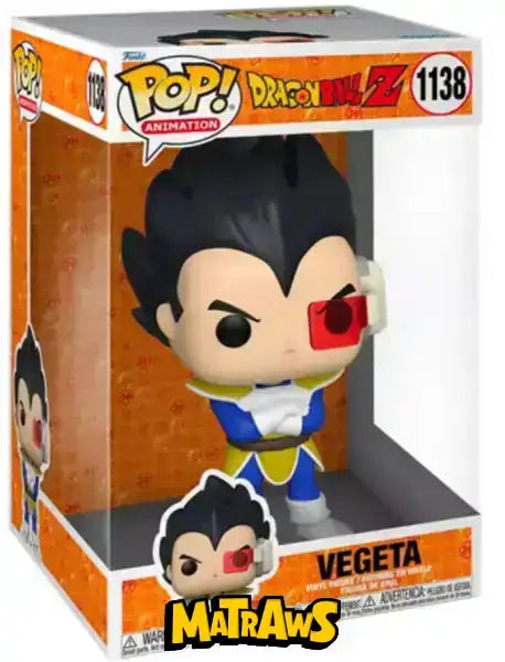 Funko POP! - Dragon Ball Z: Vegeta (Supersized) #1138 Action- og legetøjsfigurer Funko POP!