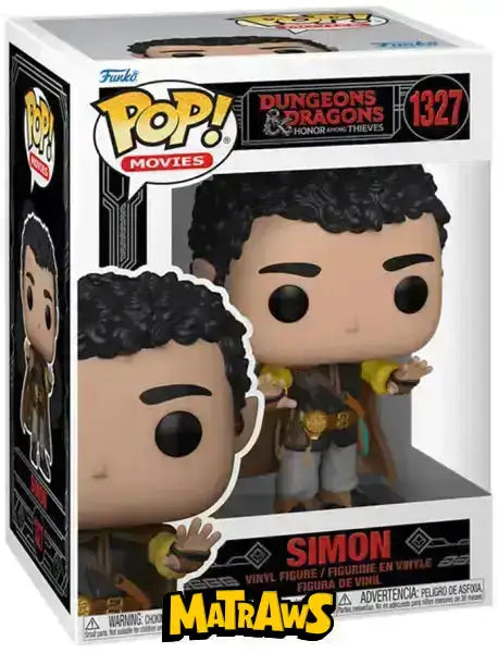 Funko POP! - Dungeons & Dragons: Simon #1327 Action- og legetøjsfigurer Funko POP!