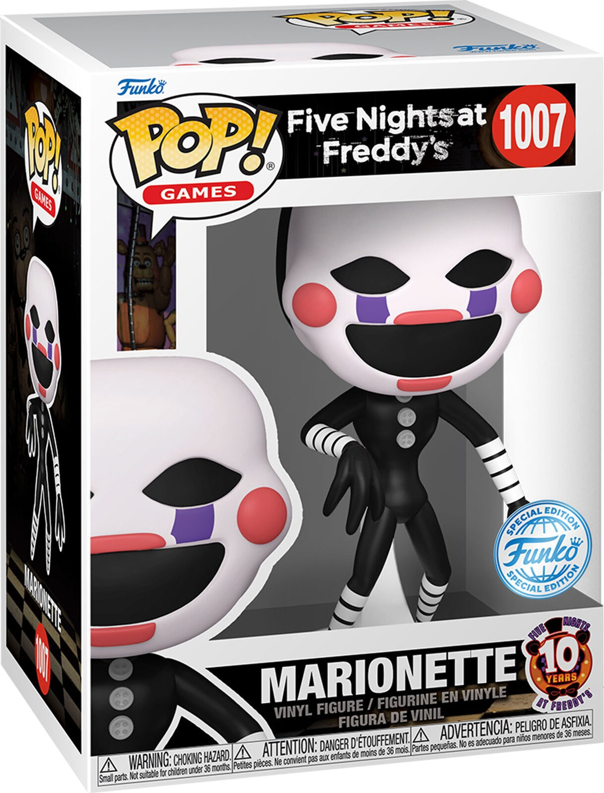 Funko POP! - Five Nights at Freddy's: Marionette #1007