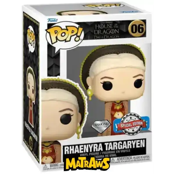 Funko POP! - House of the Dragon: Rhaenyra Targaryen - Diamond Collection #06 Action- og legetøjsfigurer Funko POP!