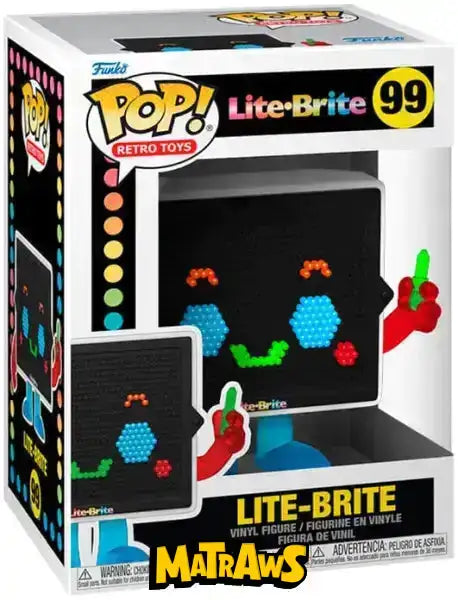 Funko POP! - Lite-Brite #99 Action- og legetøjsfigurer Funko POP!