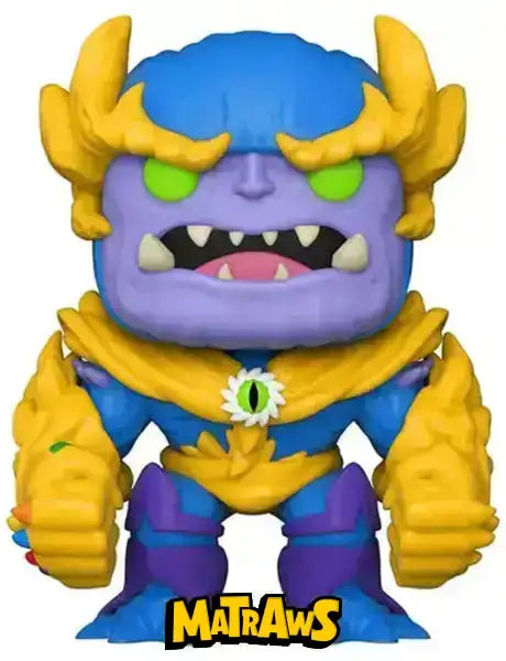 Funko POP! - Marvel Monster Hunters: Thanos #993 (Bobble-Head) Action- og legetøjsfigurer Funko POP!