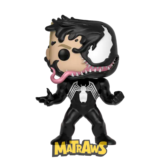 Funko Pop! - Marvel: Venom (Eddie Brock) #363 (Bobble-Head) Action- Og Legetøjsfigurer