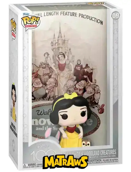 Funko POP! - Movie Posters: Snow White & Woodland Creatures #09 Action- og legetøjsfigurer Funko POP!