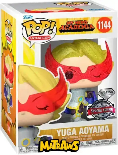 Funko POP! - My Hero Academia: Yuga Aoyama - Diamond Collection (Special Edition) #1144 Action- og legetøjsfigurer Funko POP!