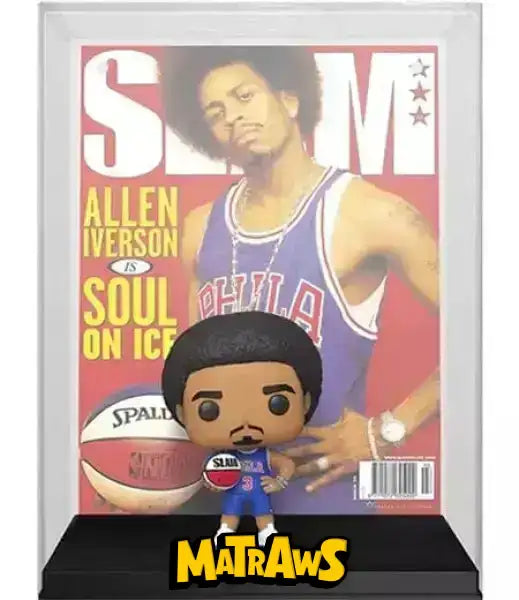 Funko POP! - NBA Cover: Allen Iverson (SLAM Magazine) #01 Action- og legetøjsfigurer Funko POP!