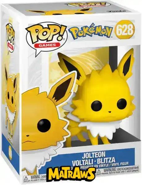 Funko POP! - Pokémon: Jolteon #628 Action- og legetøjsfigurer Funko POP!