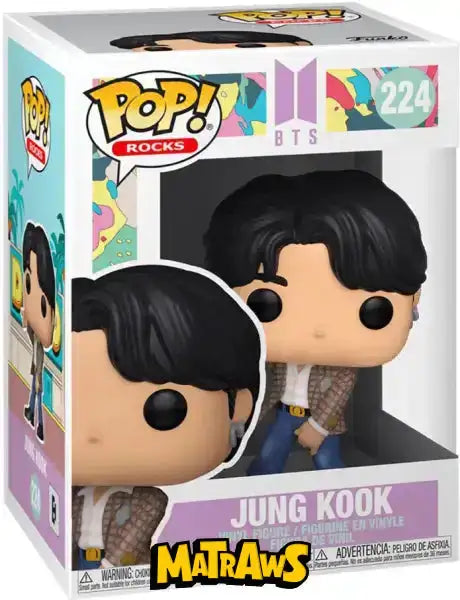 Funko POP! - Rocks: Jung Kook (BTS) #224 Action- og legetøjsfigurer Funko POP!