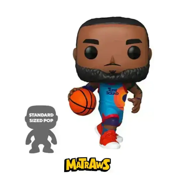 Funko POP! - Space Jam: LeBron James - 10" (Super Sized) (Special Edition) #205 Action- og legetøjsfigurer Funko POP!