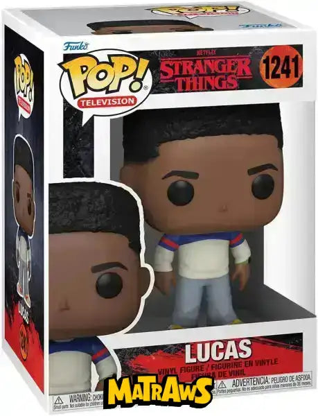 Funko POP! - Stranger Things, Lucas #1241 Action- og legetøjsfigurer Funko POP!