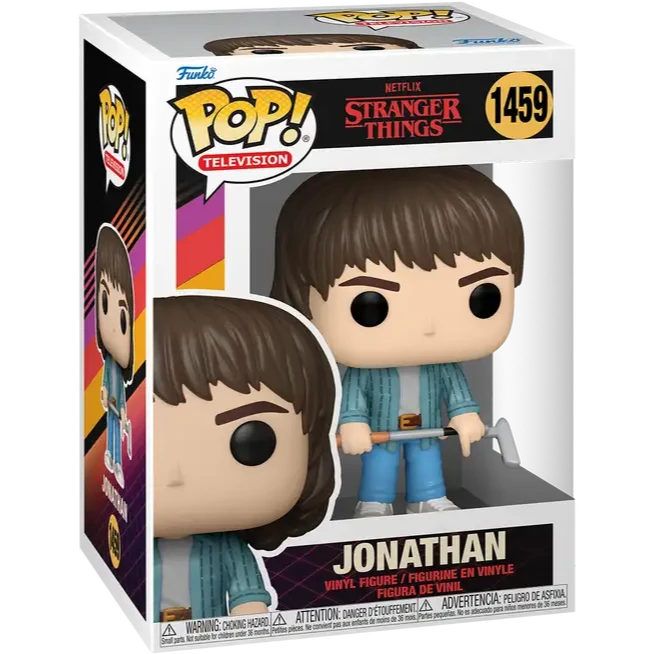 Funko POP! - Stranger Things S4: Jonathan w. Golf Club