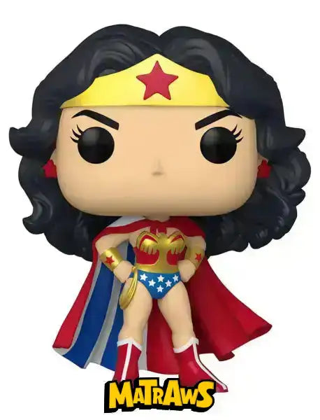 Funko POP! - Wonder Woman: Wonder Woman, Classic with Cape #433 Action- og legetøjsfigurer Funko POP!